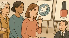 Witz: Weltfrieden oder splitterfreier Nagellack – welche Farbe?