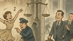 Witz: Wer in der Kirche tanzt, vor Gericht