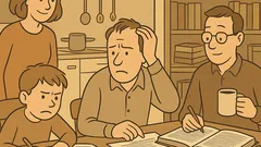 Witz: Schulbuchautoren kennen keine Küchentisch-Hausaufgaben