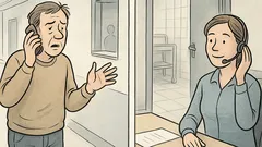 Witz: «Ist das die Registratur?» – Leichenhalle.