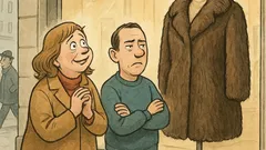 Witz: Vor dem Pelzgeschäft wird’s nerzig